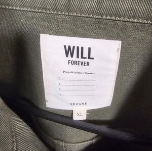 Sezane Will Jacket Green